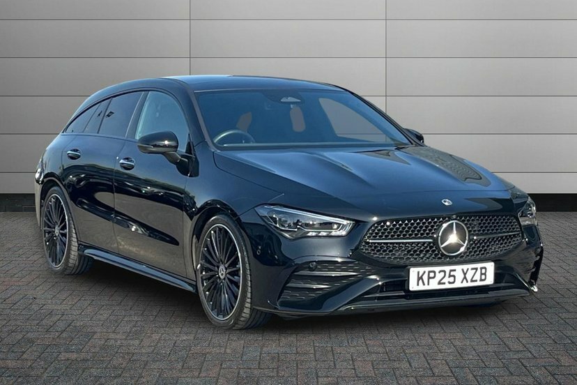 Mercedes-Benz CLA Class Cla180h Mhev Amg Line Premium Plus Shooting Brake Black