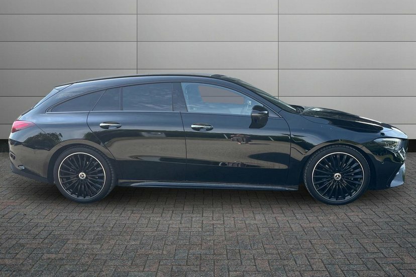 Mercedes-Benz CLA Class Cla180h Mhev Amg Line Premium Plus Shooting Brake KP25XZB Black #5