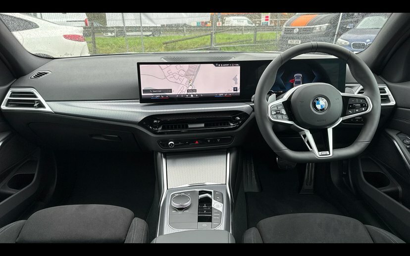 BMW 3 Series 320I M Sport Saloon LL75JUF Grey #4