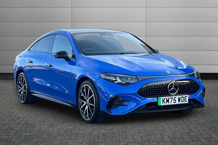 Mercedes-Benz CLA Class Cla250 85Kwh Amg Line Premium Edition Saloon Blue