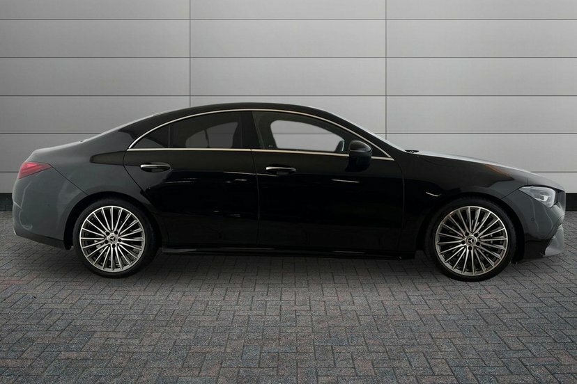 Mercedes-Benz CLA Class Cla180h Mhev Amg Line Premium Coupe KT25LPX Black #3