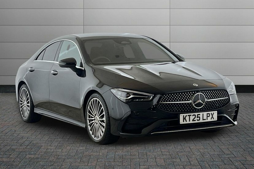 Mercedes-Benz CLA Class Cla180h Mhev Amg Line Premium Coupe Black