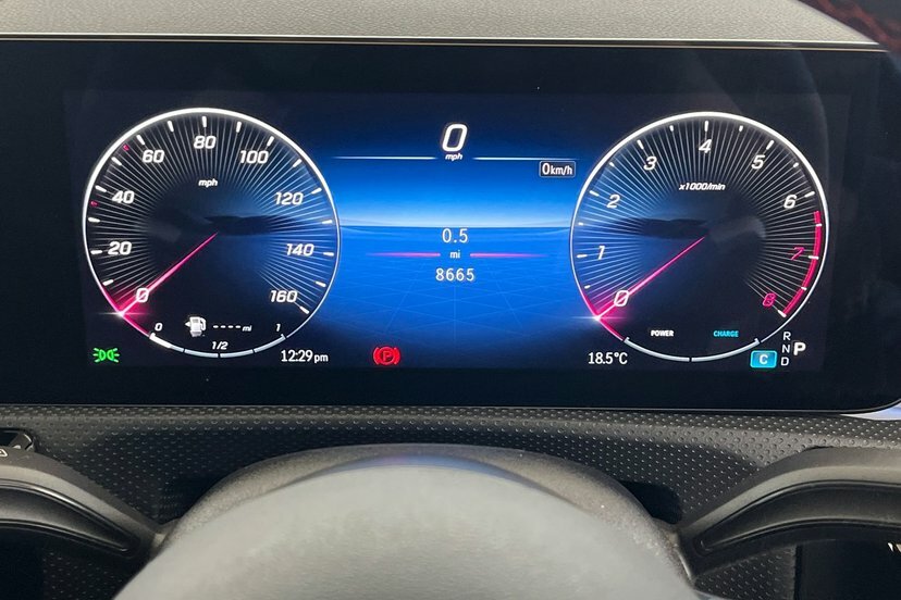 Mercedes-Benz CLA Class Cla180h Mhev Amg Line Premium Coupe KT25LPX Black #6