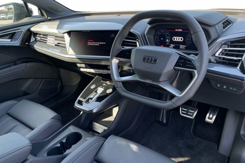 Audi Q4 E Tron 45 Black Edition Sportback 82Kwh MV26EYY Grey #6