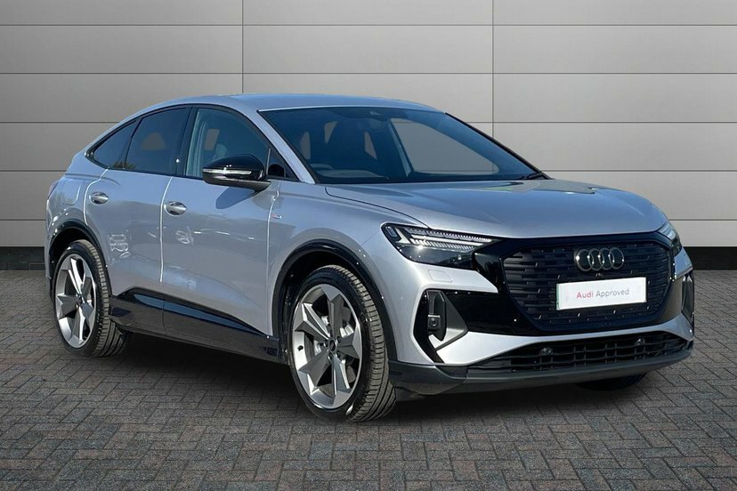 Audi Q4 E Tron 45 Black Edition Sportback 82Kwh Grey