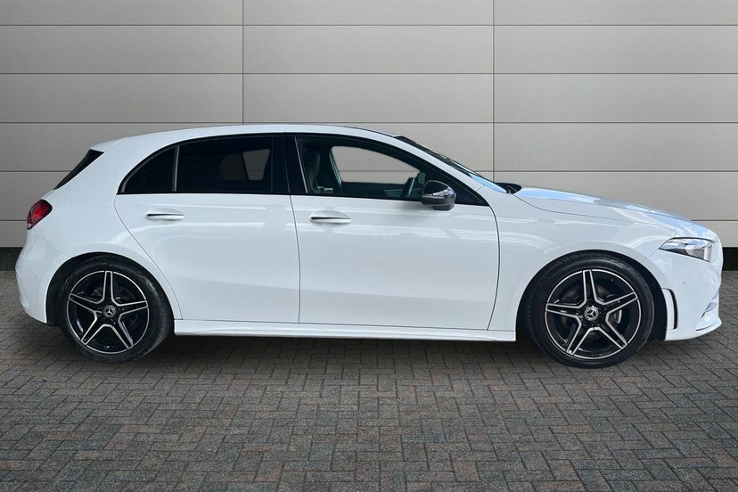 Mercedes-Benz A Class A180 Amg Line Premium Hatchback KN23YJP White #3
