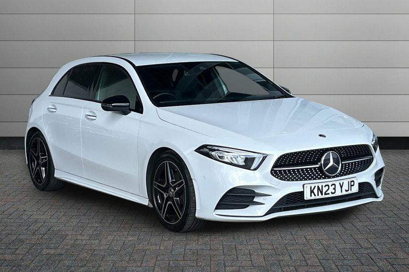 Mercedes-Benz A Class A180 Amg Line Premium Hatchback White