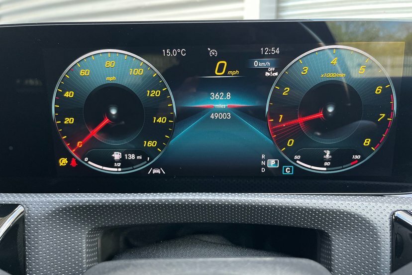 Mercedes-Benz A Class A180 Amg Line Premium Hatchback KN23YJP White #6