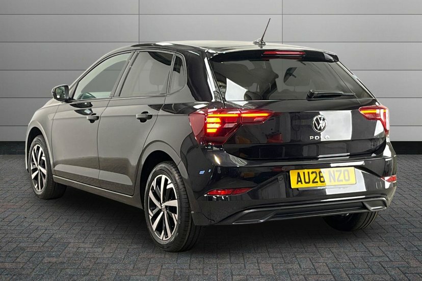 Volkswagen Polo 1.0 Tsi Match Hatchback Dsg 95 Ps AU26NZO Black #3