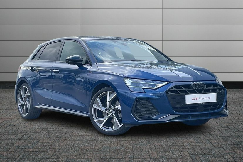 Audi A3 1.5 Tfsi Black Edition Sportback Blue