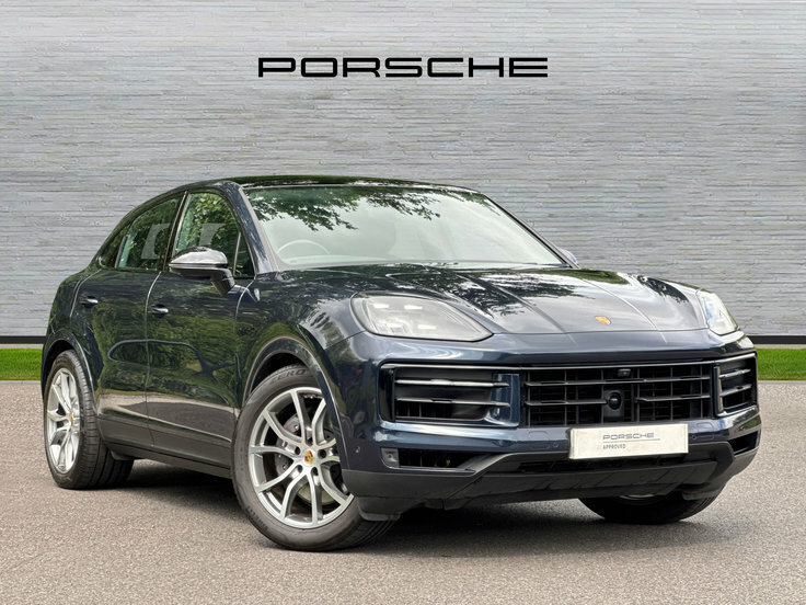 Porsche Cayenne 3.0 V6 E-hybrid 25.9Kwh Coupe Plug-in H Blue