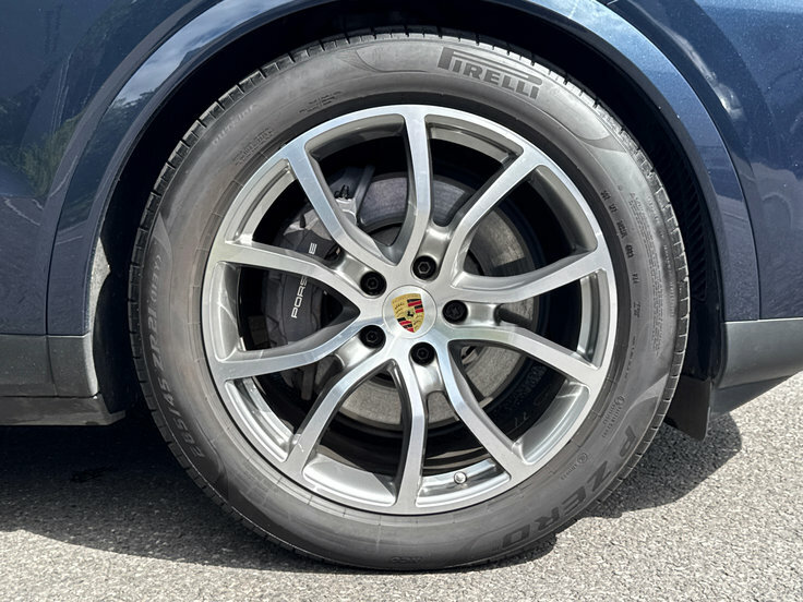 Porsche Cayenne 3.0 V6 E-hybrid 25.9Kwh Coupe Plug-in H HX73ZHA Blue #6