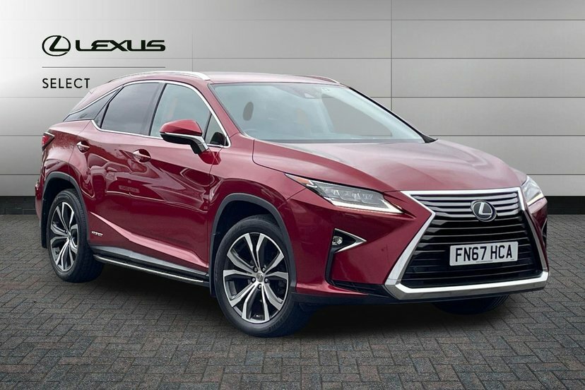 Lexus RX 3.5 450H V6 Luxury Suv Hybrid Cvt 4Wd Red