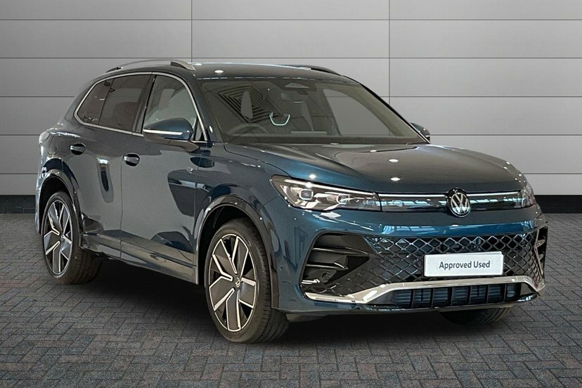 Volkswagen Tiguan 1.5 Etsi Mhev R-line Suv Hybrid Dsg 15 Blue