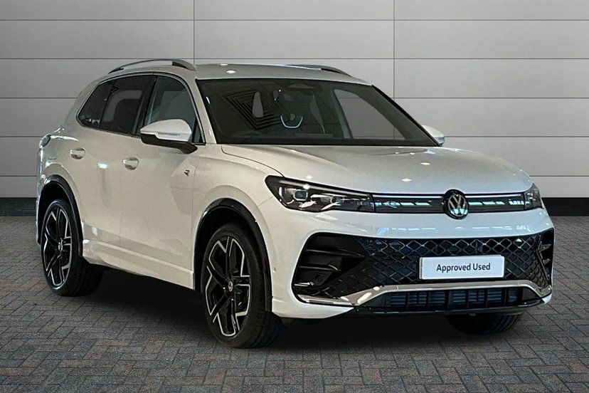 Volkswagen Tiguan 1.5 Etsi Mhev R-line Suv Hybrid Dsg 15 White