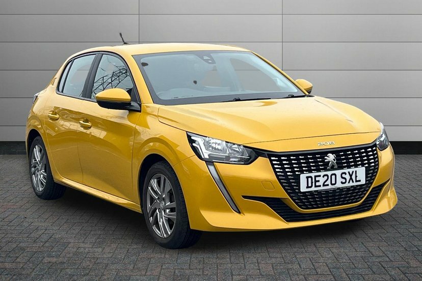 Peugeot 208 1.2 Puretech Active Hatchback 7 Yellow