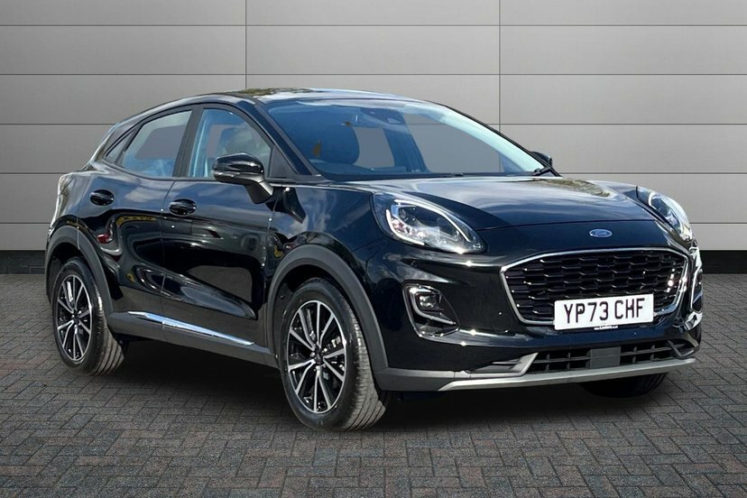 Ford Puma 1.0T Ecoboost Mhev Titanium Suv Hybrid Black