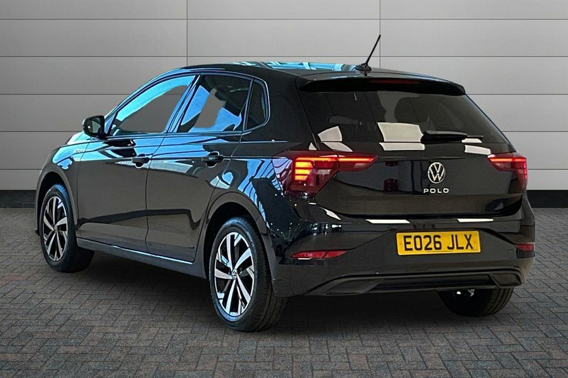 Volkswagen Polo 1.0 Tsi Match Hatchback Dsg 95 Ps EO26JLX Black #3