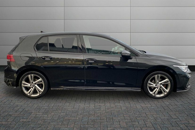 Volkswagen Golf 2.0 Tdi R-line Hatchback Dsg 150 Ps BD24NXX Black #4