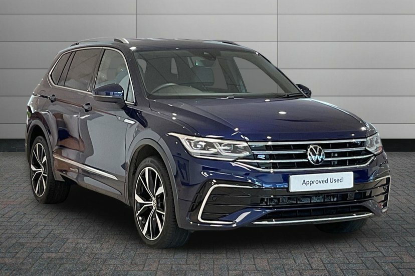 Volkswagen Tiguan Allspace 2.0 Tdi R-line Allspace Suv Dsg 150 Ps Blue