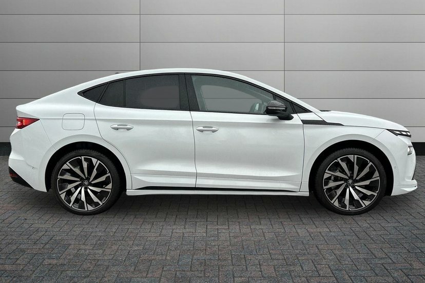 Skoda ENYAQ 82Kwh 85X Sportline Coupe 4Wd 2 EF75KCN White #4