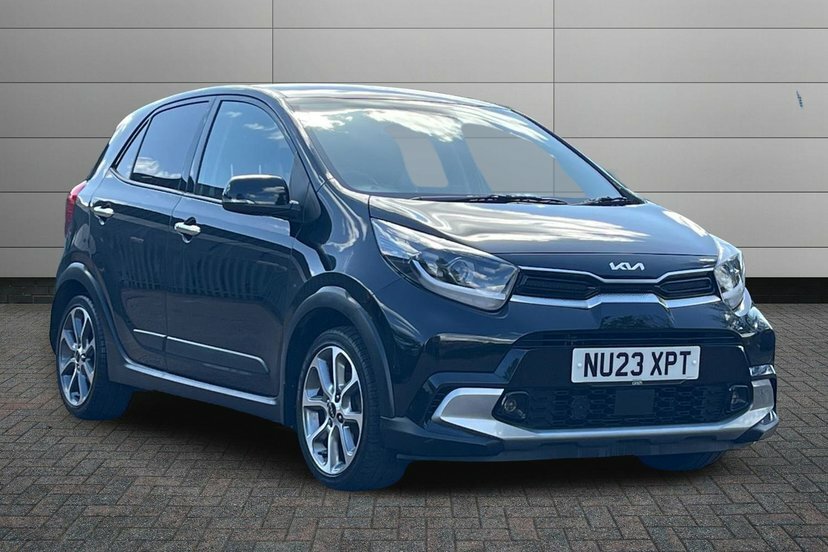 Kia Picanto 1.0 Dpi X-line S Hatchback Amt 66 Bhp Black