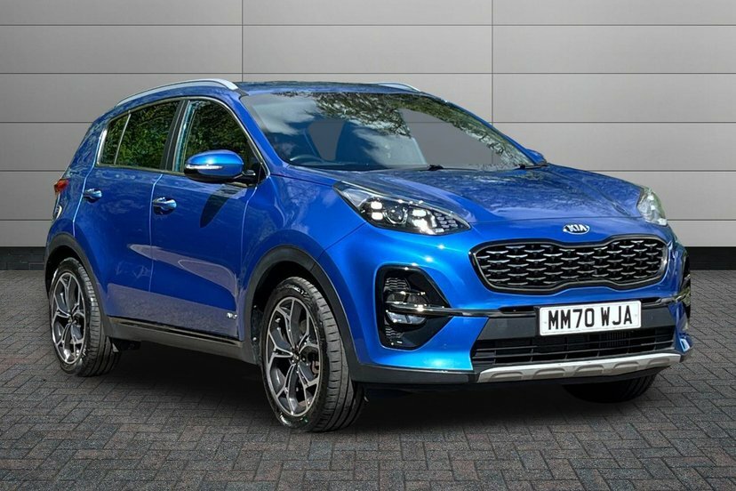 Kia Sportage 1.6 Crdi Mhev Gt-line Suv Hybrid Dct Aw Blue