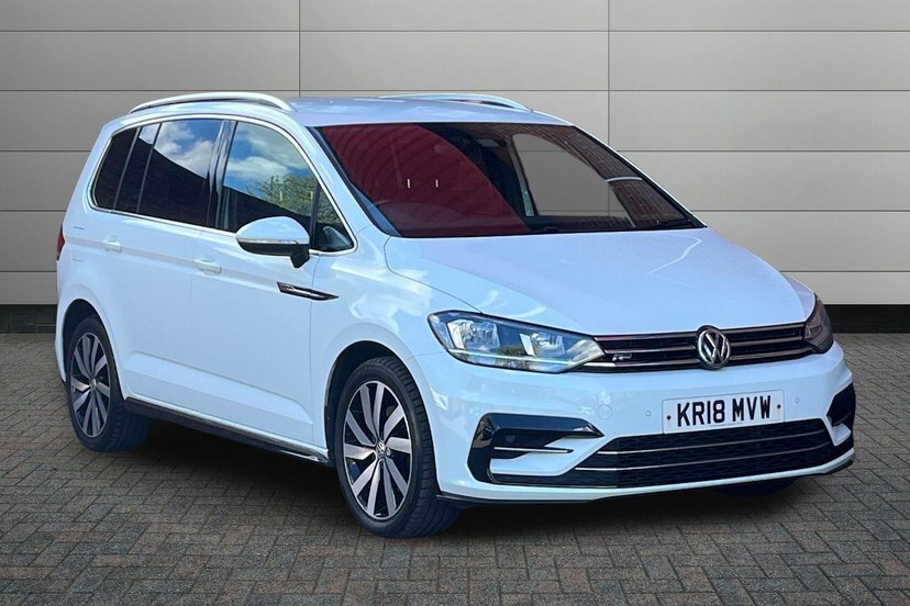 Volkswagen Touran 2.0 Tdi R-line Mpv 150 Ps White