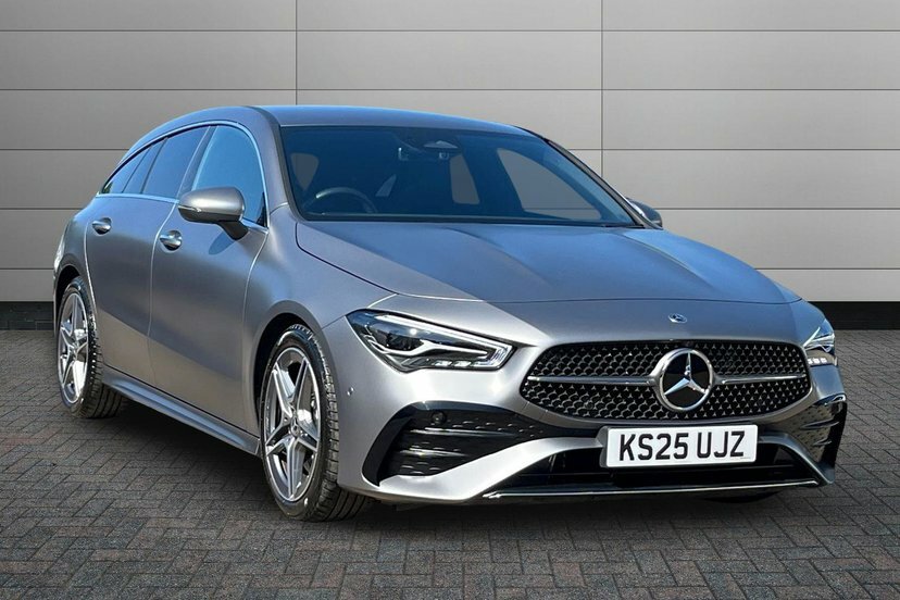 Mercedes-Benz CLA Class Cla200h Mhev Amg Line Executive Shooting Brake Grey