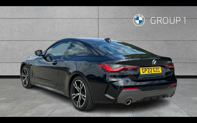 BMW 4 Series Gran Coupe 420I M Sport Coupe Black #2