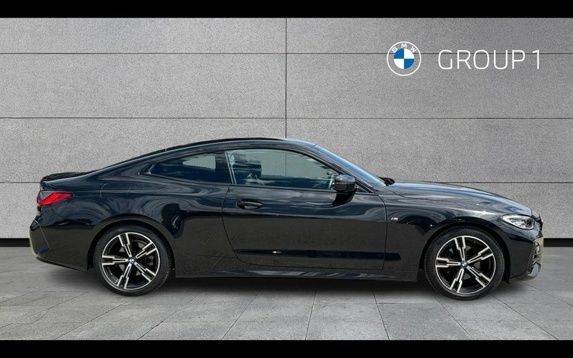 BMW 4 Series Gran Coupe 420I M Sport Coupe Black #3