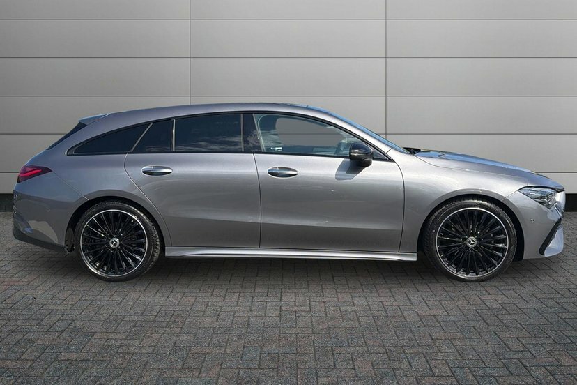 Mercedes-Benz CLA Class Cla180h Mhev Amg Line Premium Plus Shooting Brake KX25UOL Grey #3