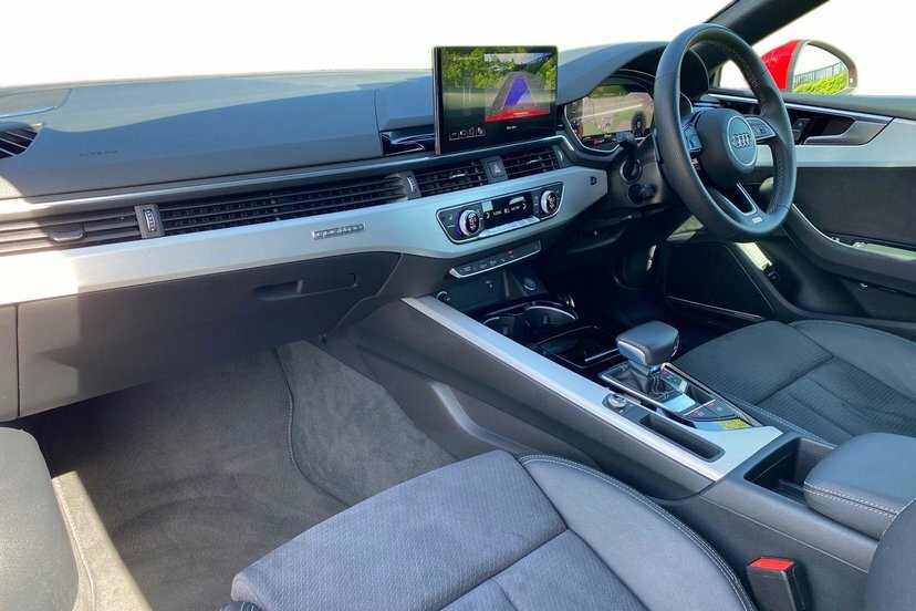 Audi A5 2.0 Tdi 40 S Line Coupe S Tronic Quattr Red #2