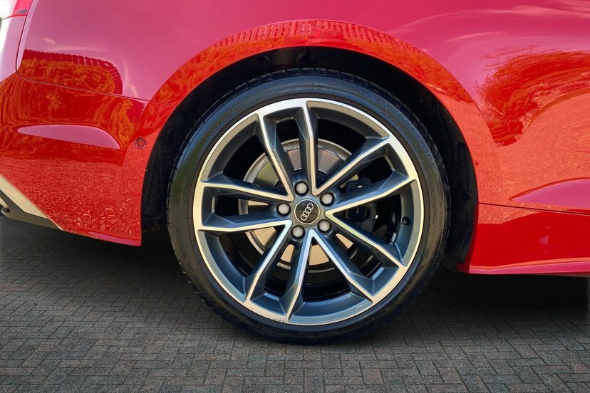 Audi A5 2.0 Tdi 40 S Line Coupe S Tronic Quattr Red #5