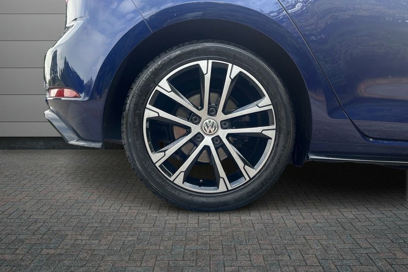 Volkswagen Golf 2.0 Tdi R-line Hatchback Dsg 150 Ps DC19YJP Blue #5