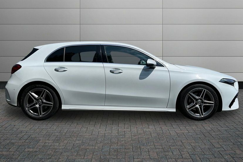 Mercedes-Benz A Class 1.3 A200h Mhev Amg Line Executive Hatchback BM23NNR White #5