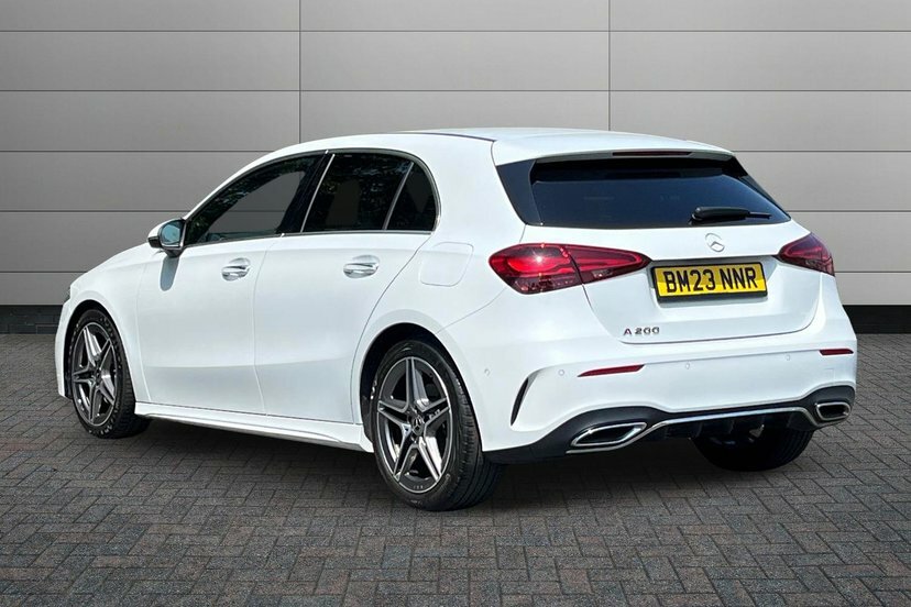 Mercedes-Benz A Class 1.3 A200h Mhev Amg Line Executive Hatchback BM23NNR White #3