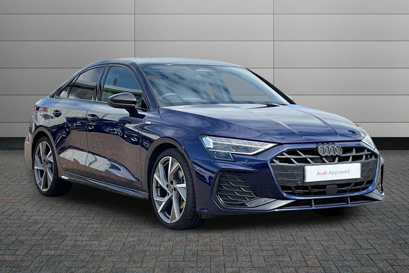 Audi A3 1.5 Tfsi 35 Black Edition Saloon Blue