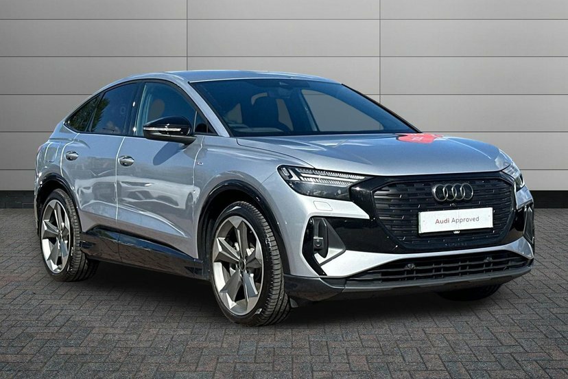 Audi Q4 E Tron 40 Black Edition Sportback 63Kwh Grey
