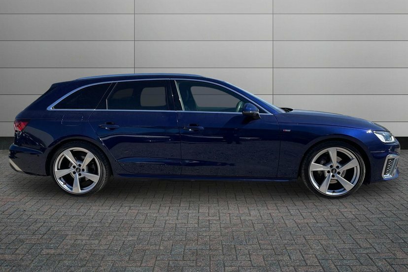Audi A4 Avant 2.0 Tfsi 40 S Line Estate S Tronic 204 RK24LYC Blue #4