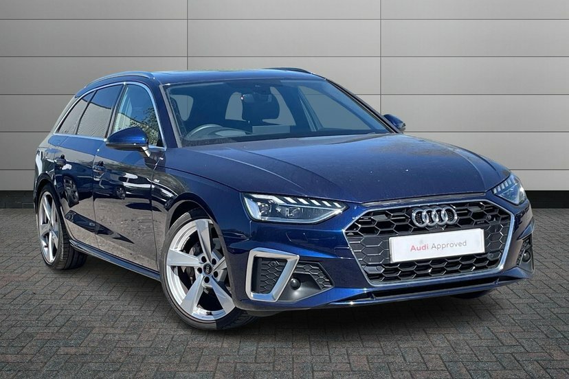 Audi A4 Avant 2.0 Tfsi 40 S Line Estate S Tronic 204 Blue