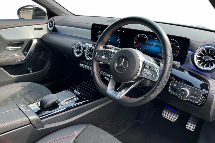 Mercedes-Benz CLA Class Cla180 Amg Line Premium Coupe Silver #5