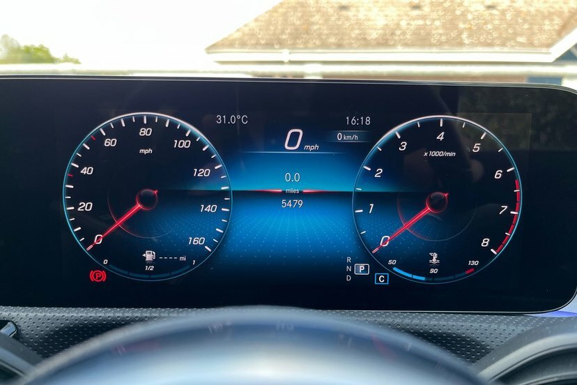 Mercedes-Benz CLA Class Cla180 Amg Line Premium Coupe Silver #6
