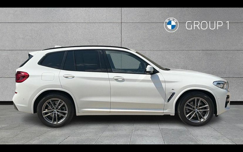BMW X3 X3 Xdrive20d M Sport White #3