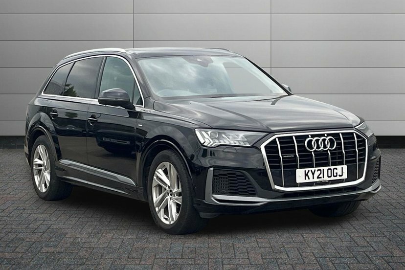 Audi Q7 3.0 Tfsie V6 55 S Line Suv Plug-in Hybr KY21OGJ Black