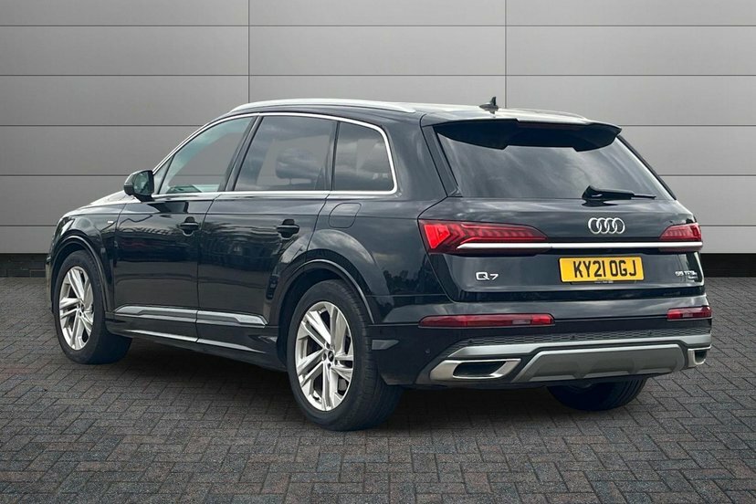 Audi Q7 3.0 Tfsie V6 55 S Line Suv Plug-in Hybr KY21OGJ Black #3