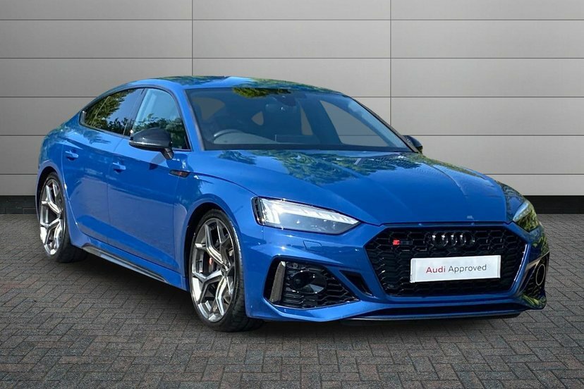 Audi RS5 2.9 Tfsi V6 Carbon Black Sportback Tipt Blue