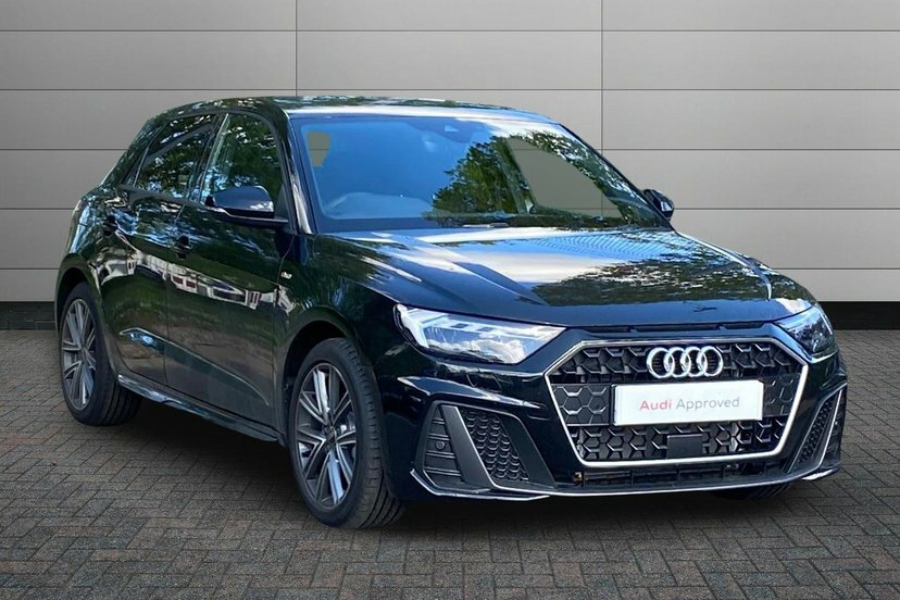 Audi A1 1.0 Tfsi 30 S Line Sportback S Tronic Black