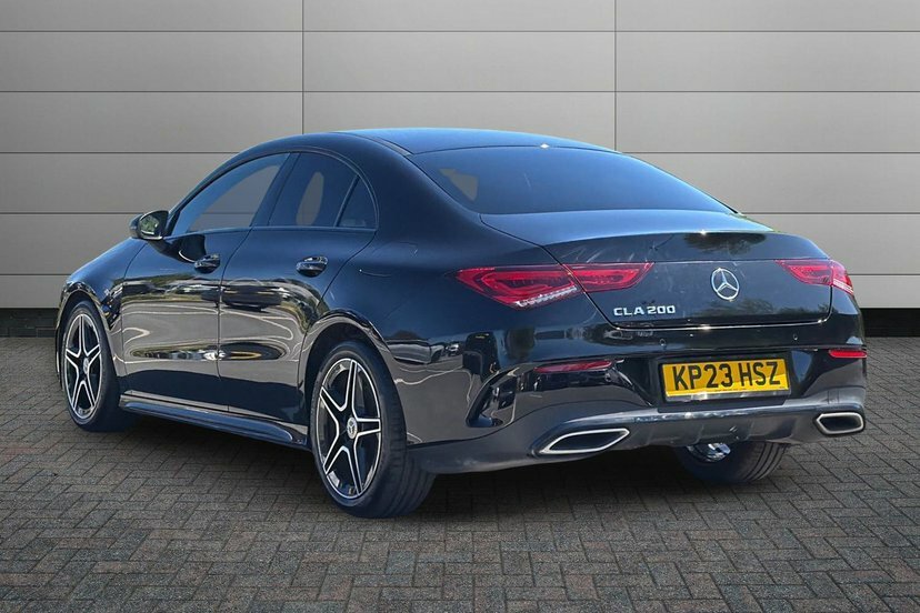 Mercedes-Benz CLA Class 1.3 Cla200 Amg Line Executive Coupe 7 KP23HSZ Black #2