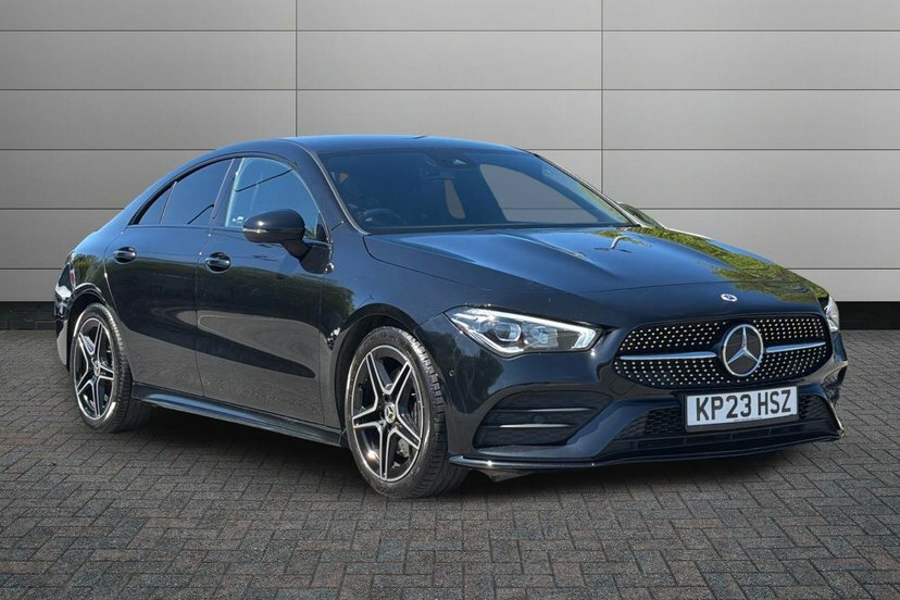 Mercedes-Benz CLA Class 1.3 Cla200 Amg Line Executive Coupe 7 KP23HSZ Black
